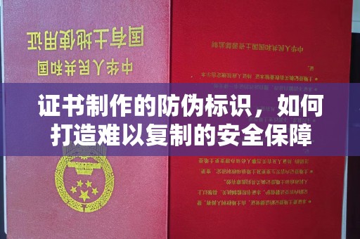 诸城证书制作的防伪标识，如何打造难以复制的安全保障