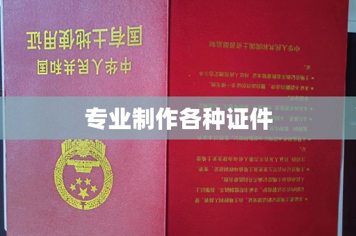 诸城专业制作各种证件