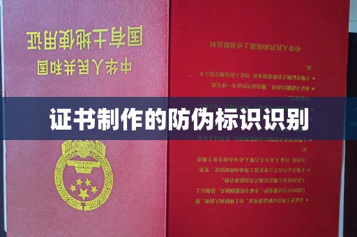 诸城证书制作的防伪标识识别