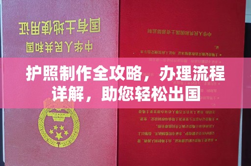 诸城护照制作全攻略，办理流程详解，助您轻松出国