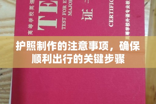 诸城护照制作的注意事项，确保顺利出行的关键步骤